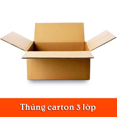 thung carton 3 lop