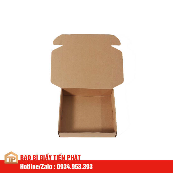 hộp carton 3 lớp âm dương liền in flexo mẫu 12