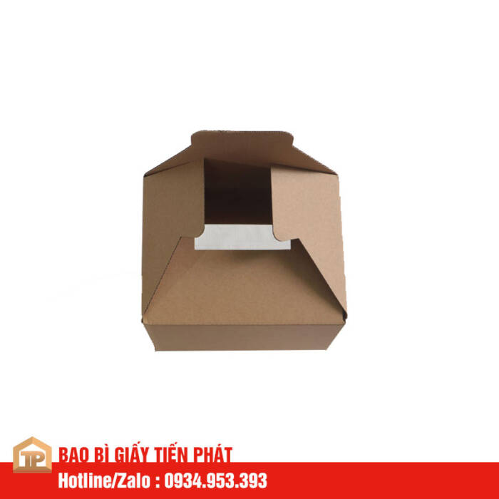 hộp carton 3 lớp đáy gài mẫu 07