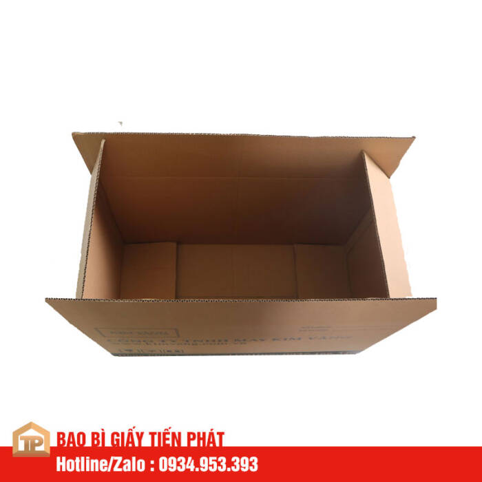 hộp carton 3 lớp in flexo mẫu 03