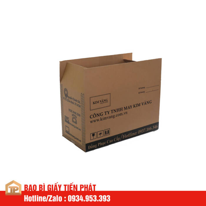 hộp carton 3 lớp in flexo mẫu 03