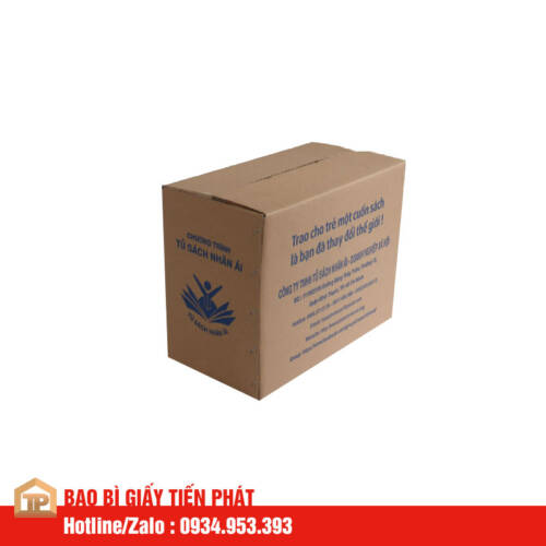 hộp carton 3 lớp in flexo mẫu 06