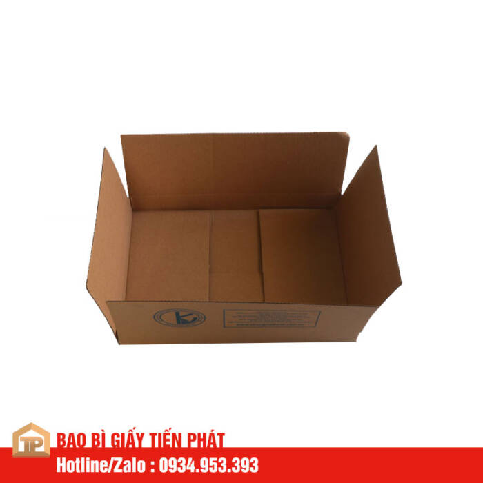 hộp carton 3 lớp in flexo mẫu 08