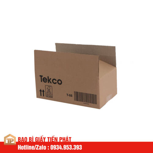 thùng carton 3 lớp tekco in flexo