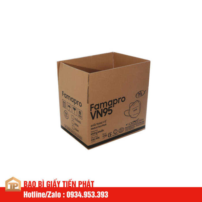 thùng carton 5 lớp in flexo mẫu 05