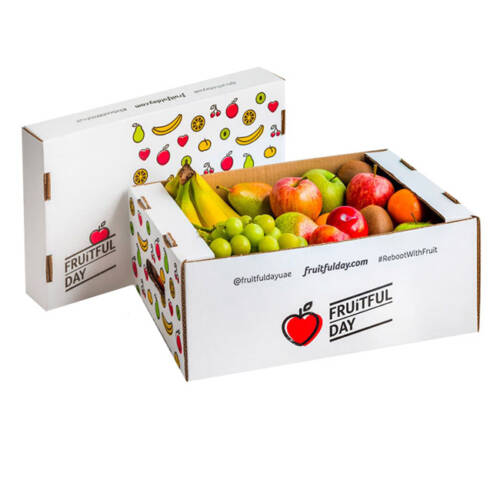 thùng carton in offset đựng trái cây mẫu 12